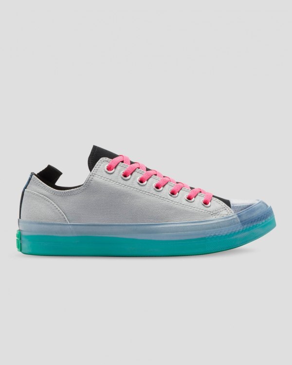 Converse Chuck Taylor All Star CX Pull Tab Grå Sko Danmark - Converse Lave Sneakers Dame - 70618OWUS